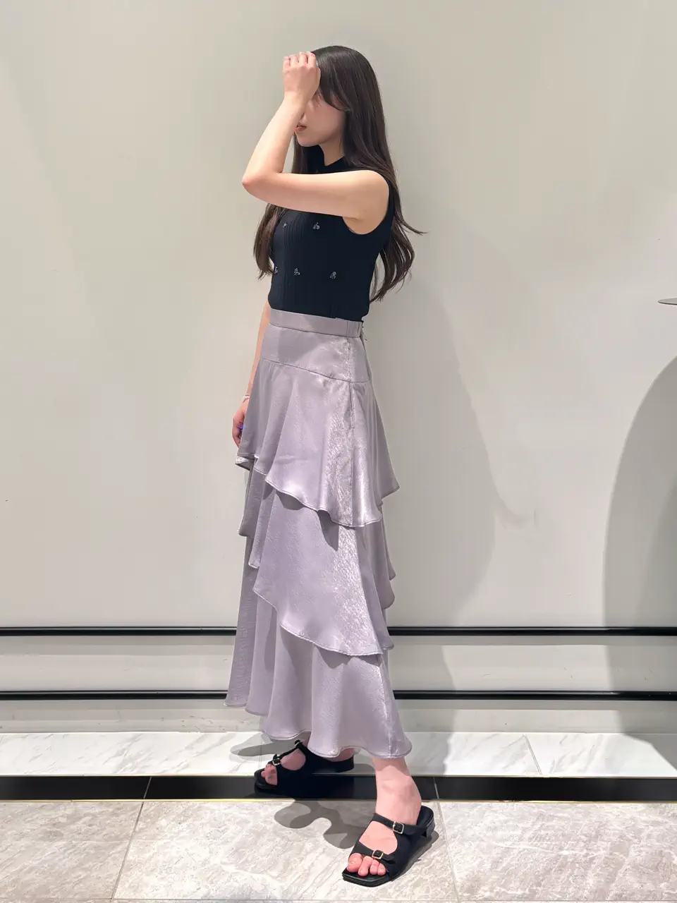 GRACE CONTINENTAL Kiku コーディネート画像