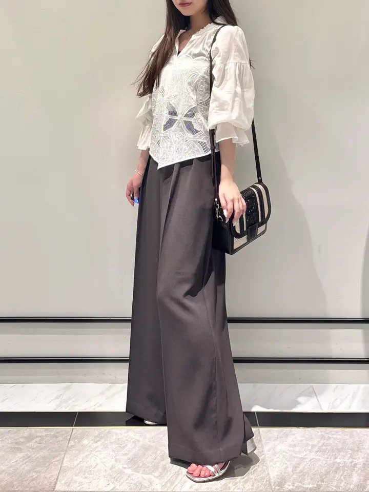 GRACE CONTINENTAL Kiku コーディネート画像