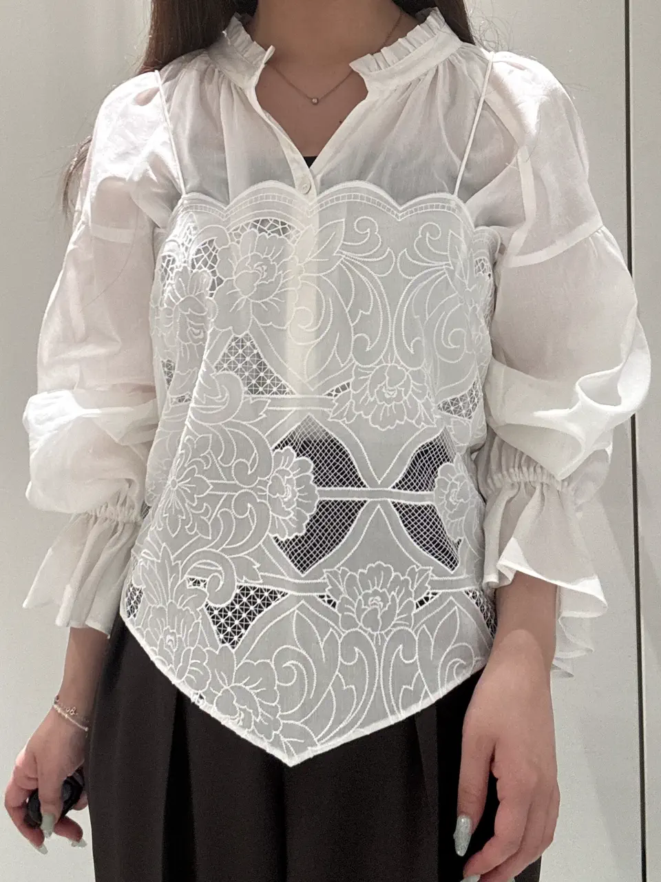 GRACE CONTINENTAL Kiku コーディネート画像