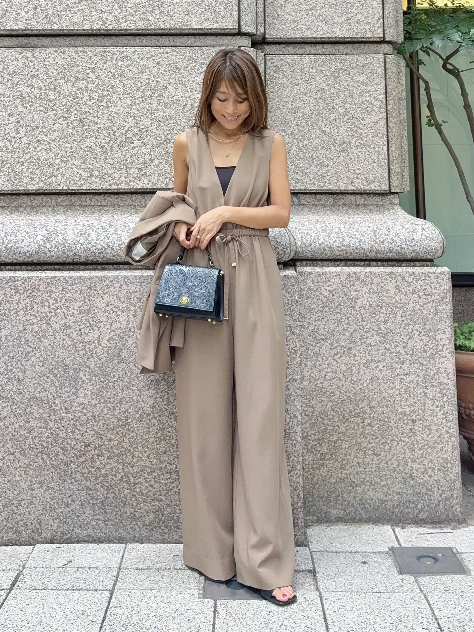 GRACE CONTINENTAL yukimi yonee コーディネート画像