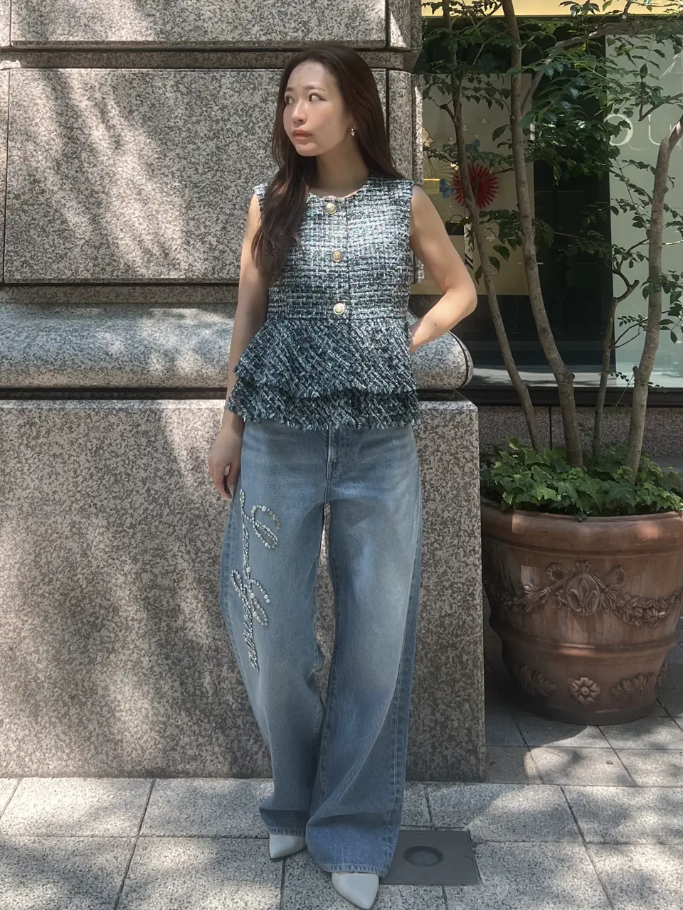 GRACE CONTINENTAL ERINA KATO コーディネート画像