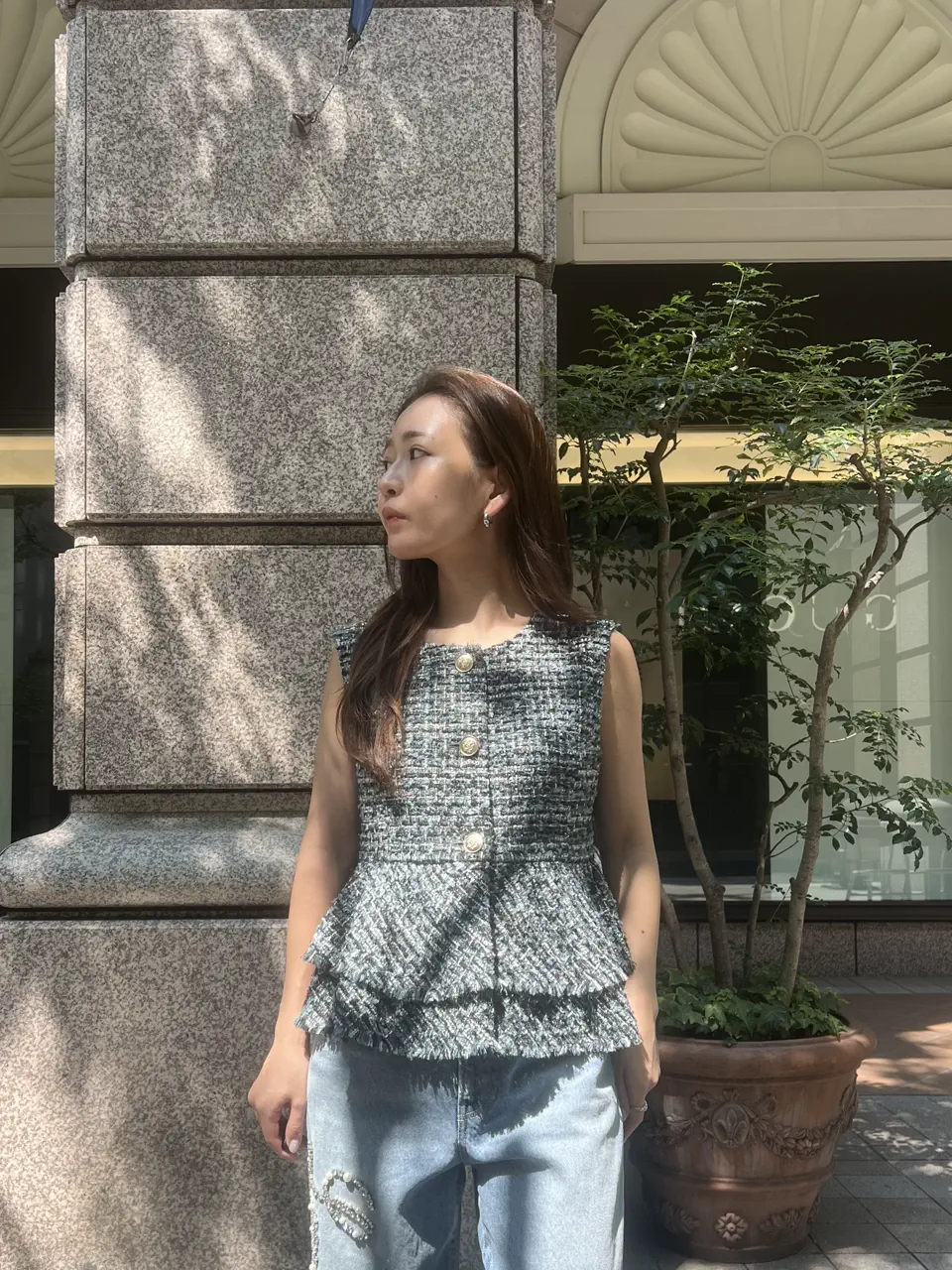 GRACE CONTINENTAL ERINA KATO コーディネート画像