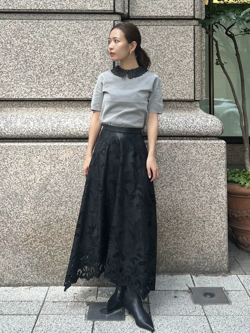 GRACE CONTINENTAL ERINA KATO コーディネート画像