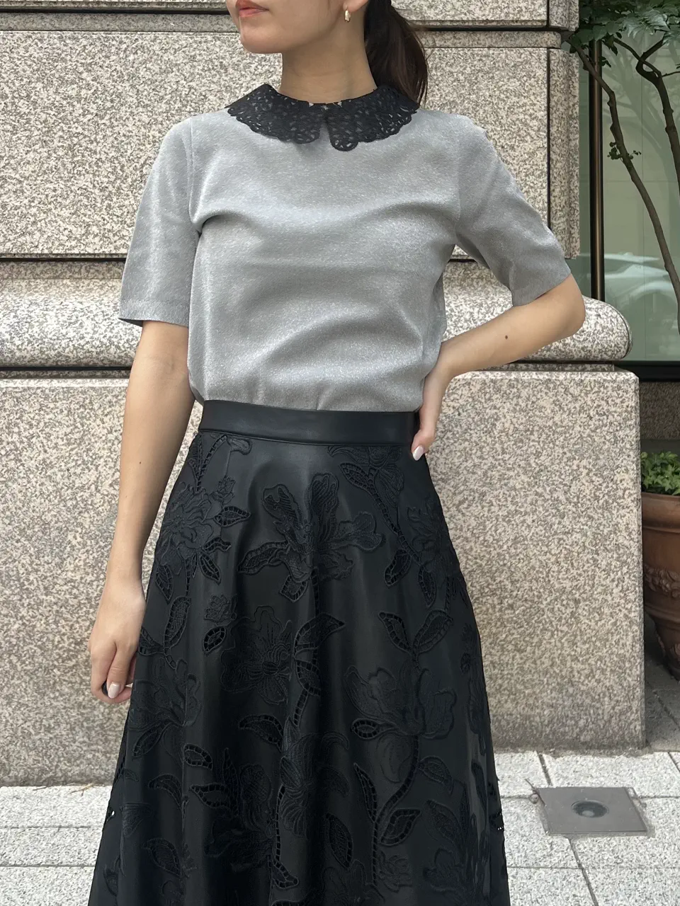 GRACE CONTINENTAL ERINA KATO コーディネート画像