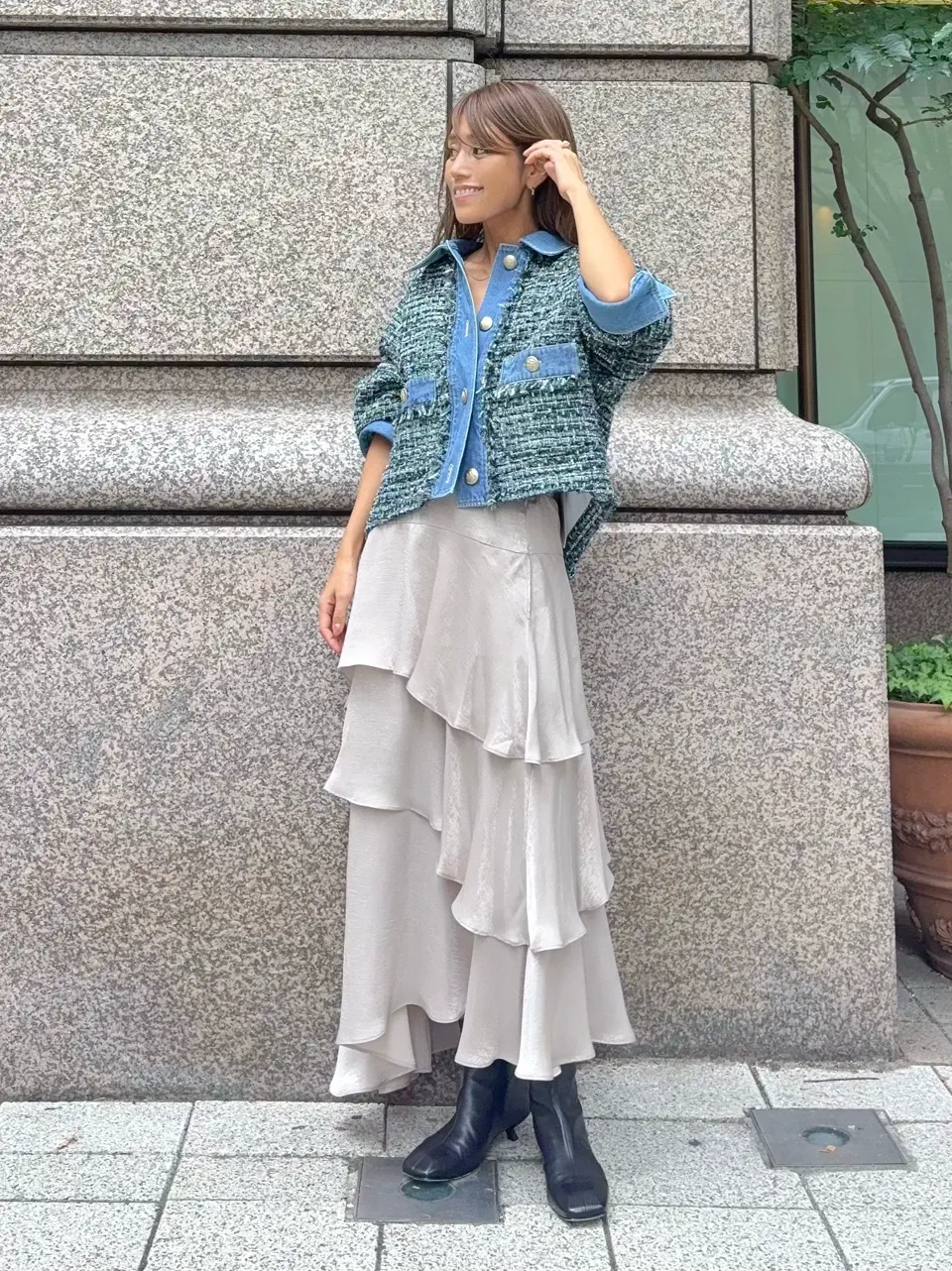 yukimi yonee コーディネート画像