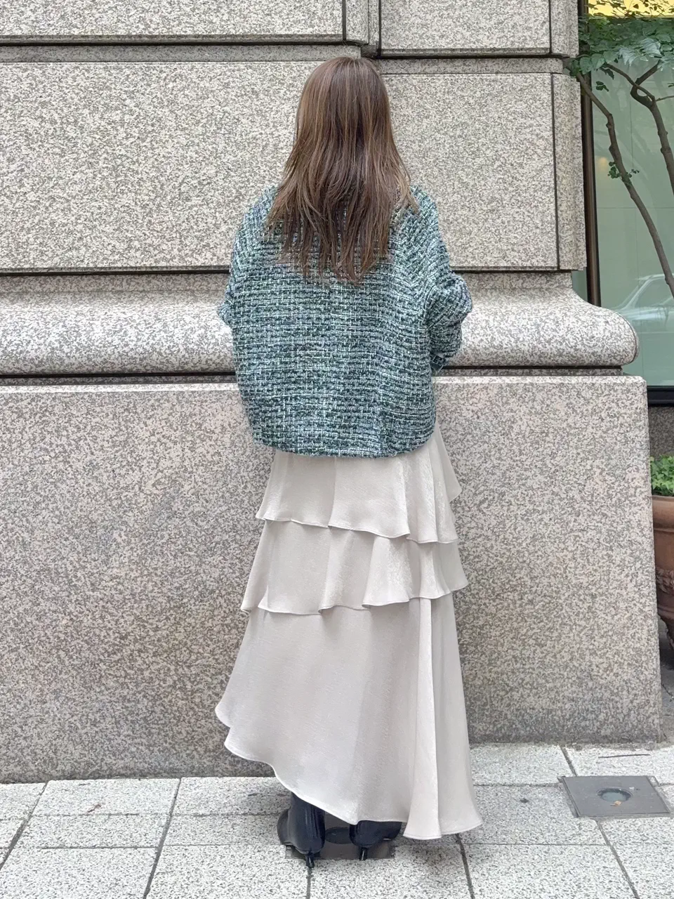 GRACE CONTINENTAL yukimi yonee コーディネート画像