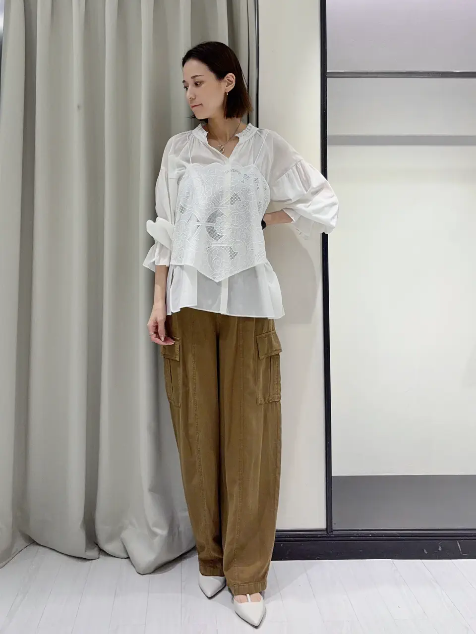 GRACE CONTINENTAL 亀田 未希 コーディネート画像