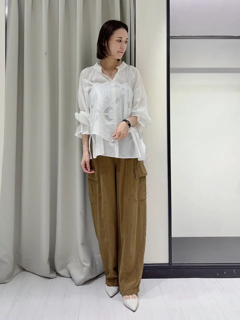 GRACE CONTINENTAL 亀田 未希 コーディネート画像
