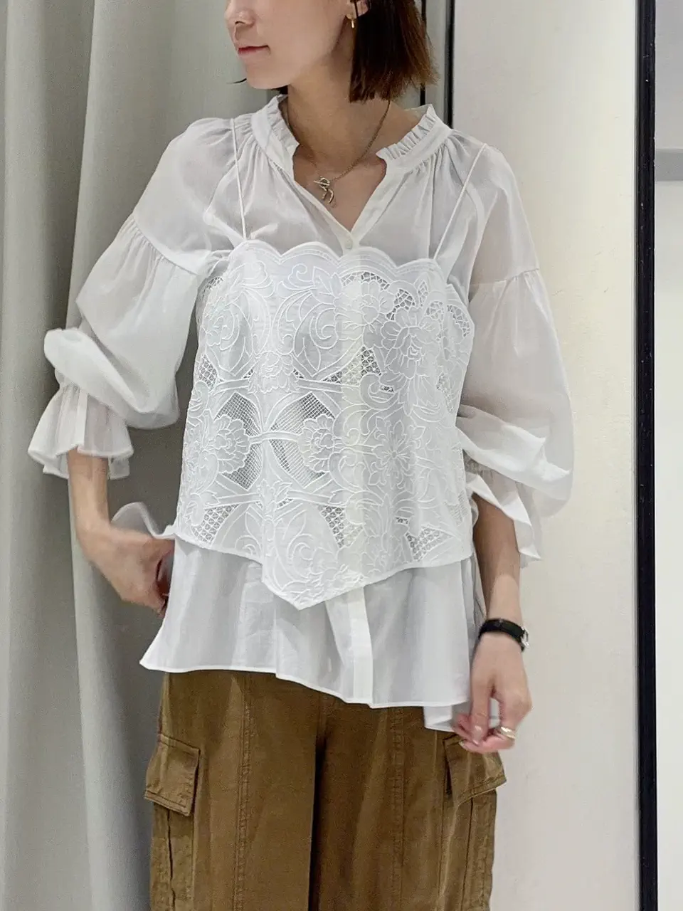 GRACE CONTINENTAL 亀田 未希 コーディネート画像