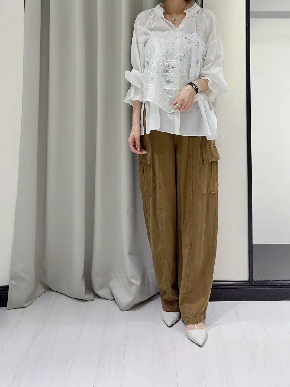 GRACE CONTINENTAL 亀田 未希 コーディネート画像