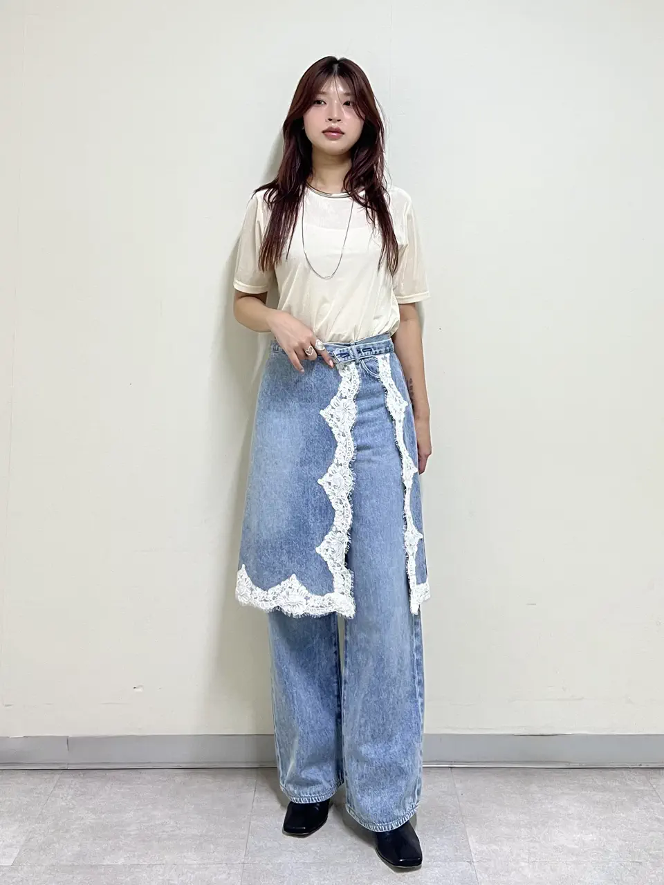 GRACE CONTINENTAL NORIA コーディネート画像