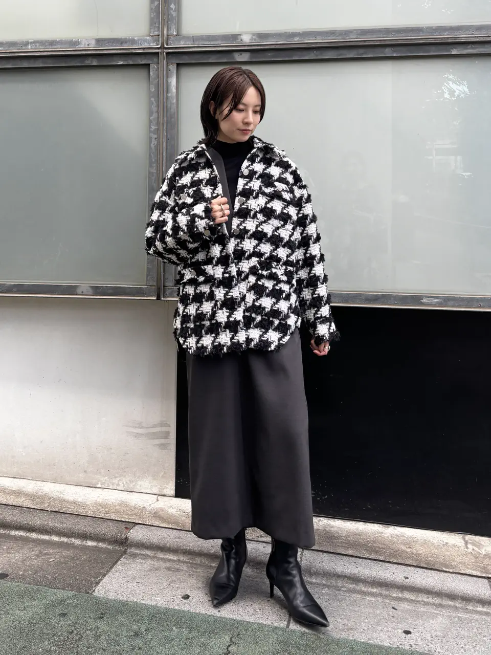 GRACE CONTINENTAL Hikaru Okada コーディネート画像