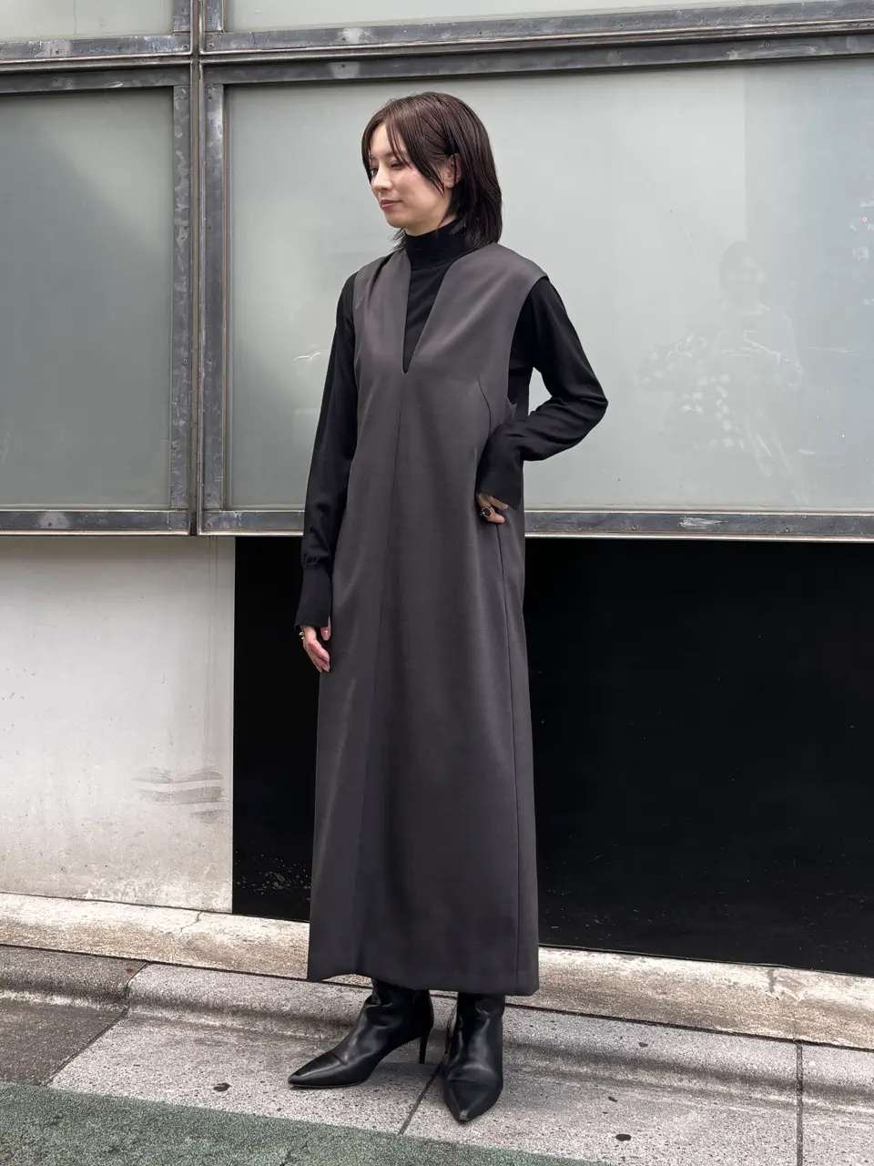 GRACE CONTINENTAL Hikaru Okada コーディネート画像