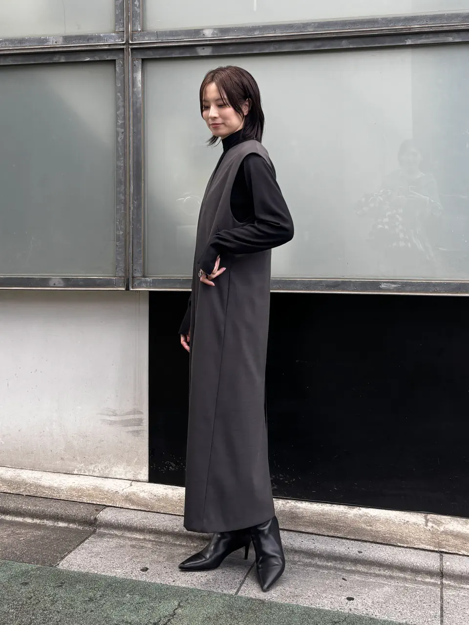 GRACE CONTINENTAL Hikaru Okada コーディネート画像