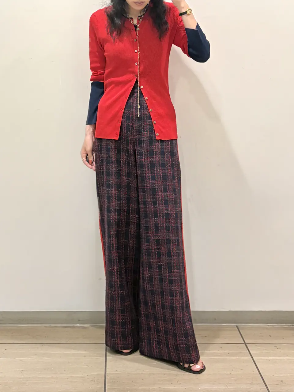 GRACE CONTINENTAL yoshi コーディネート画像
