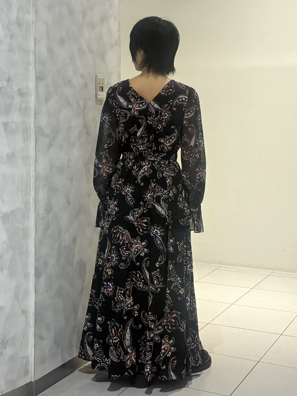 GRACE CONTINENTAL Yuna Iwasaki コーディネート画像