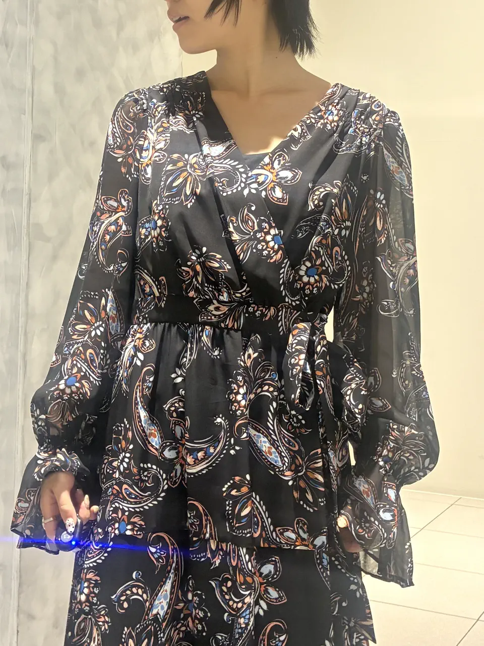 GRACE CONTINENTAL Yuna Iwasaki コーディネート画像