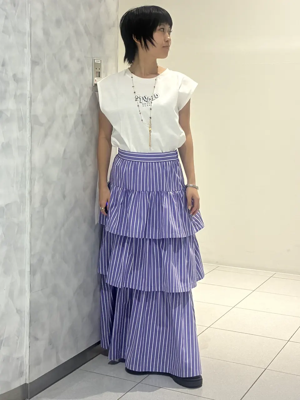 Yuna Iwasaki コーディネート画像
