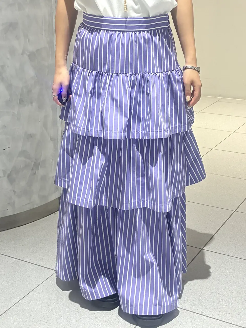 GRACE CONTINENTAL Yuna Iwasaki コーディネート画像