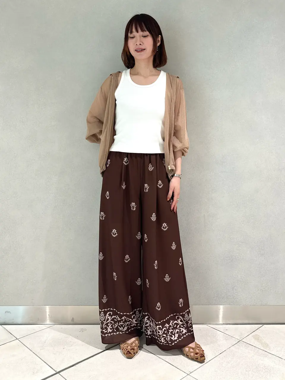 GRACE CONTINENTAL Kogane. コーディネート画像