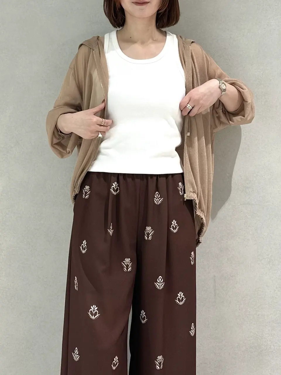 GRACE CONTINENTAL Kogane. コーディネート画像