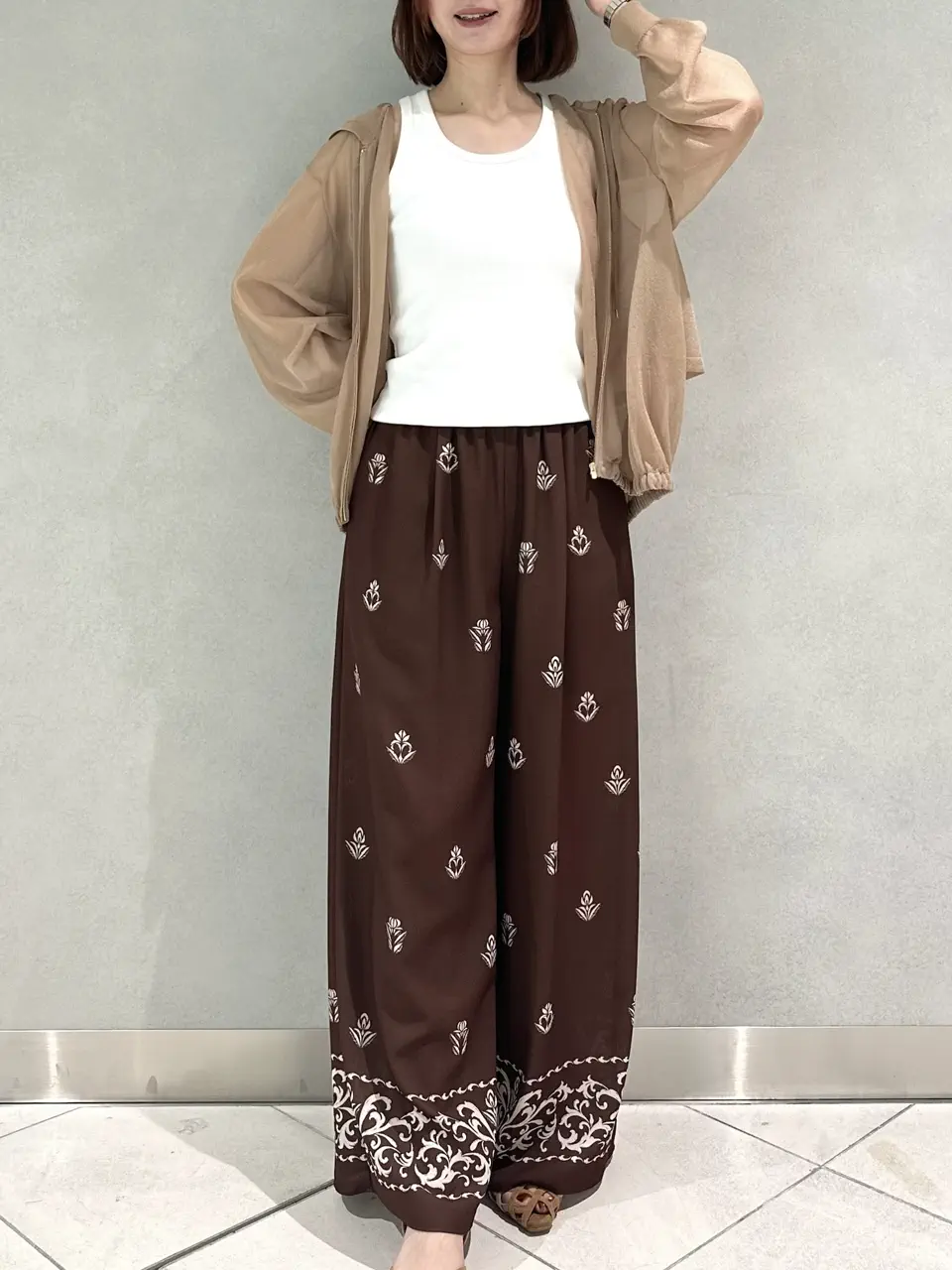 GRACE CONTINENTAL Kogane. コーディネート画像