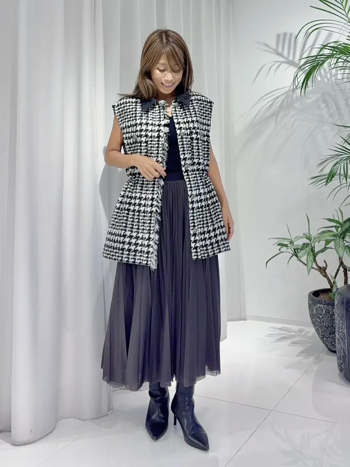 GRACE CONTINENTAL yukimi yonee コーディネート画像