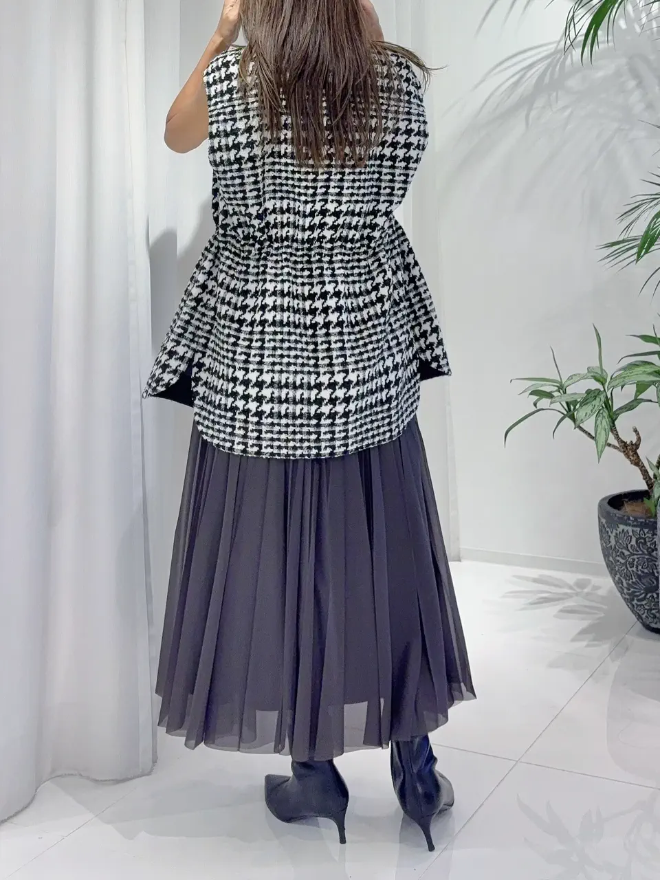 GRACE CONTINENTAL yukimi yonee コーディネート画像