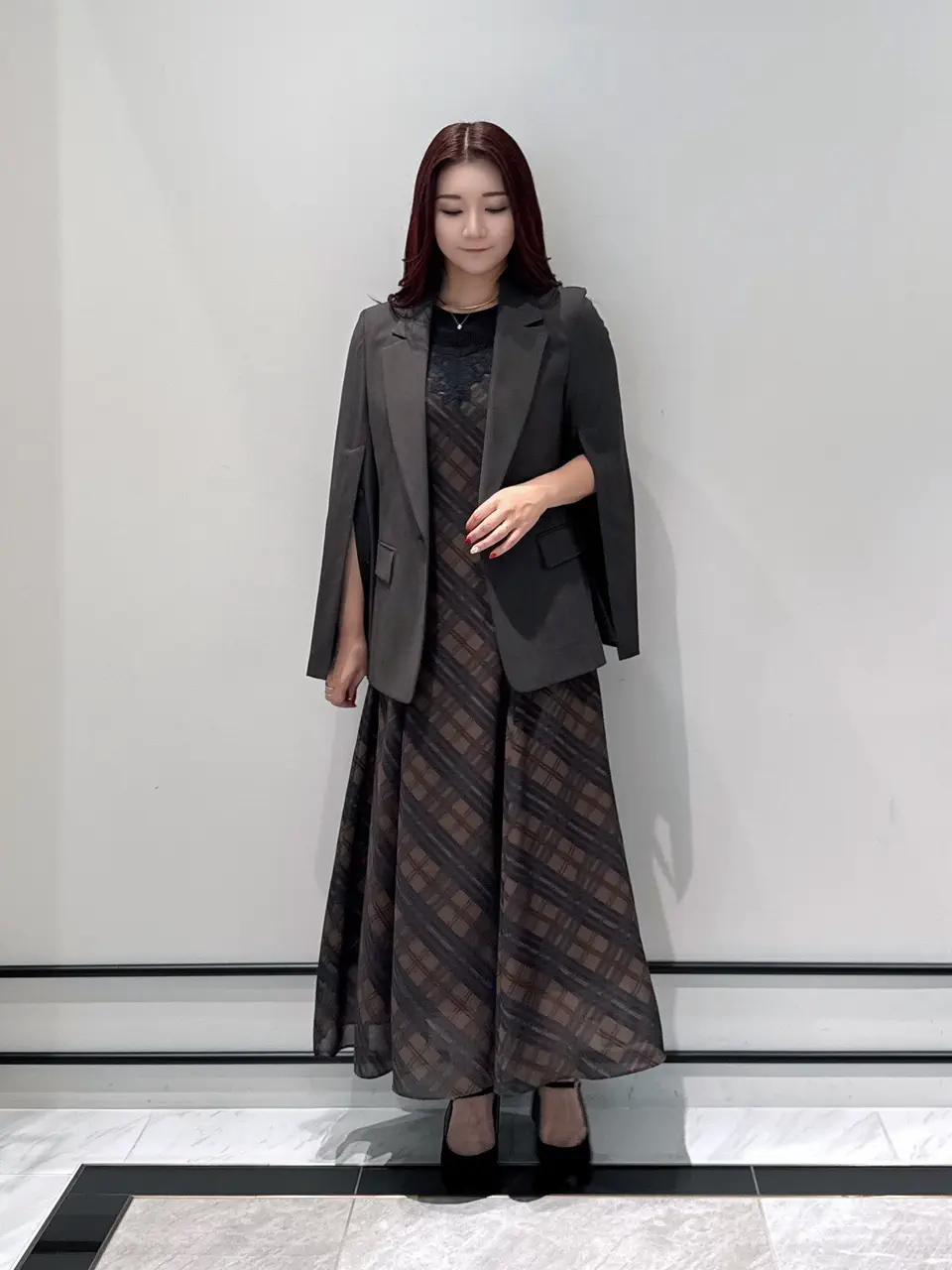 GRACE CONTINENTAL MOMOKO コーディネート画像