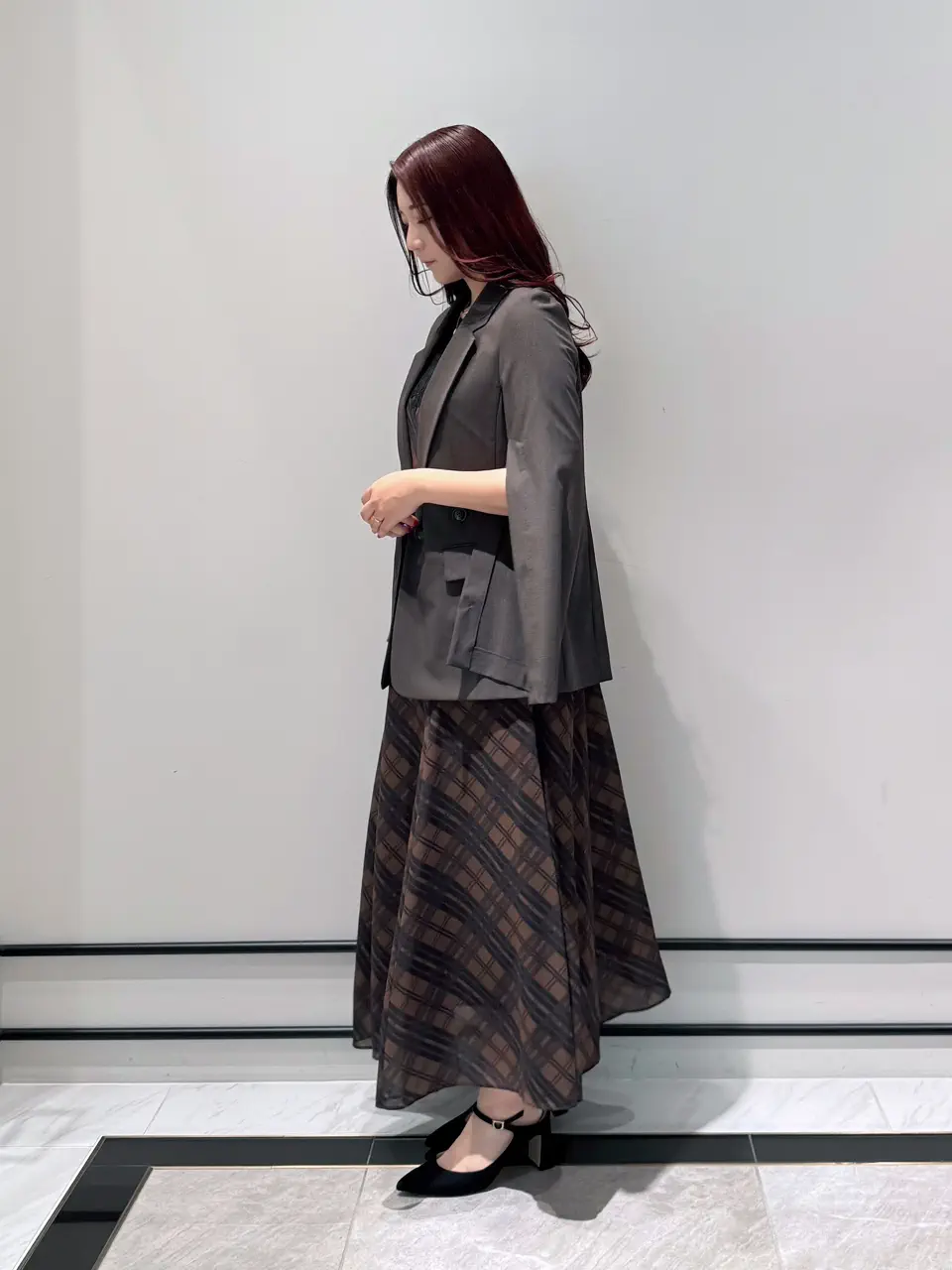 GRACE CONTINENTAL MOMOKO コーディネート画像