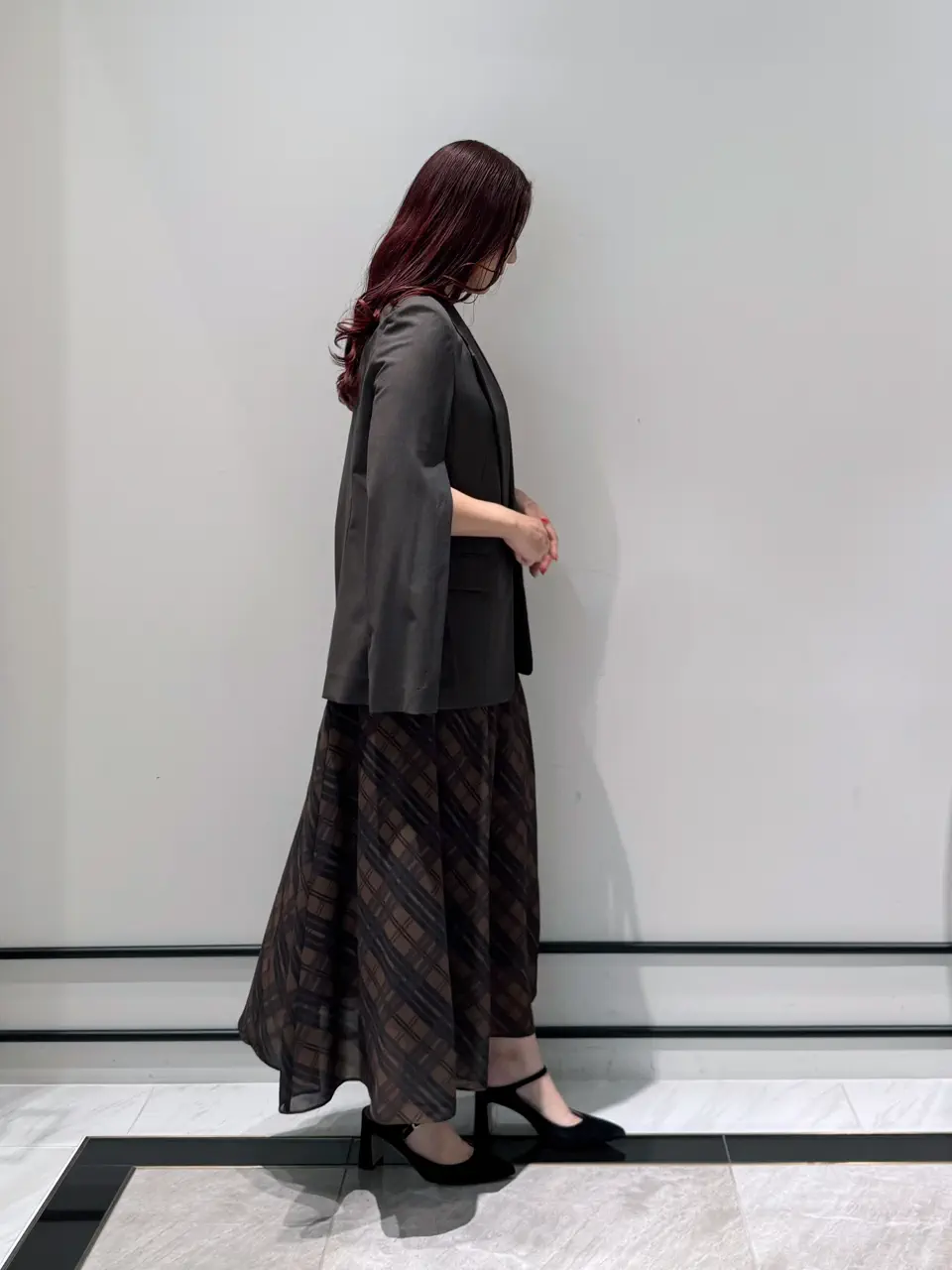 GRACE CONTINENTAL MOMOKO コーディネート画像