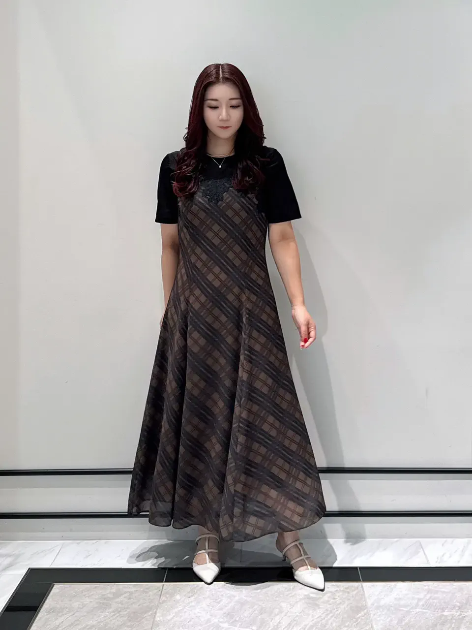 GRACE CONTINENTAL MOMOKO コーディネート画像