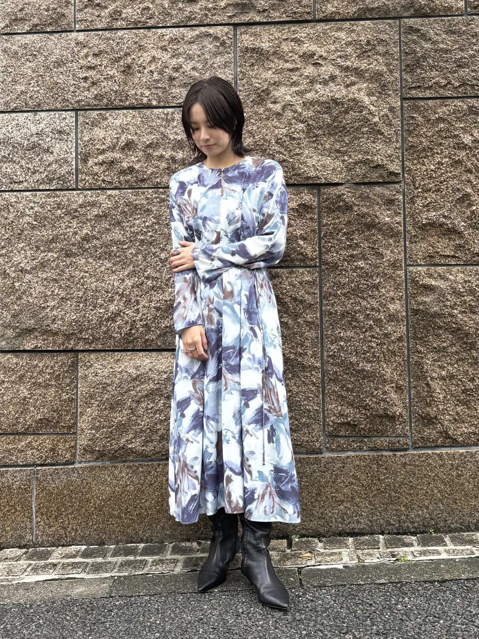 GRACE CONTINENTAL Hikaru Okada コーディネート画像