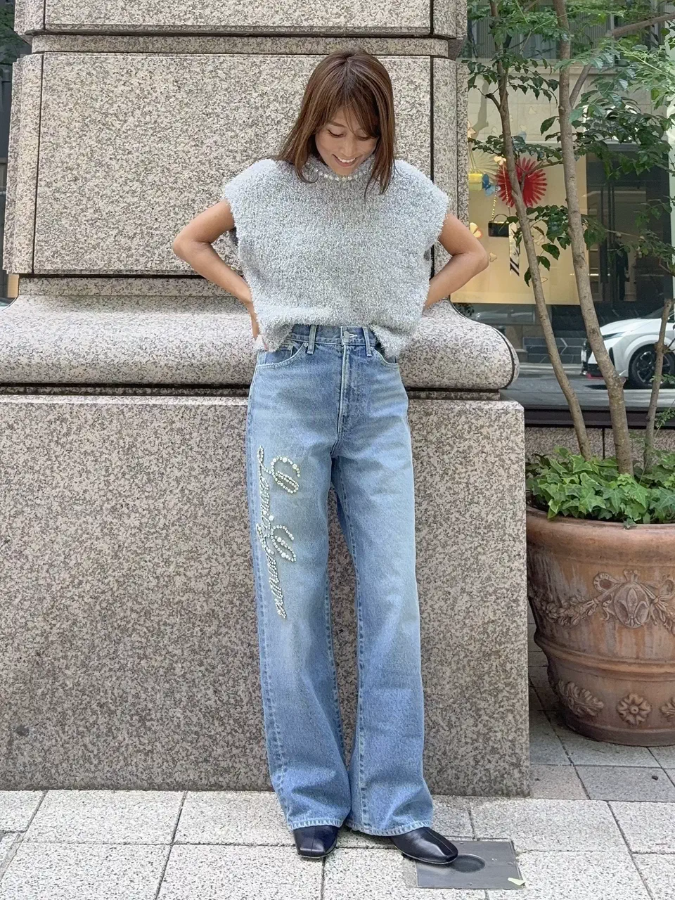 GRACE CONTINENTAL yukimi yonee コーディネート画像