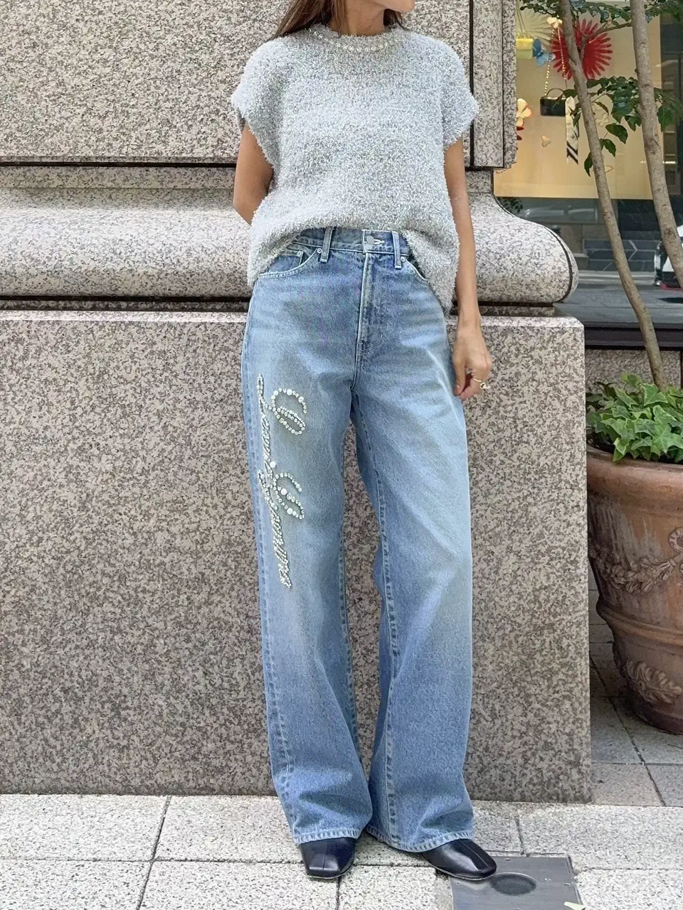 GRACE CONTINENTAL yukimi yonee コーディネート画像