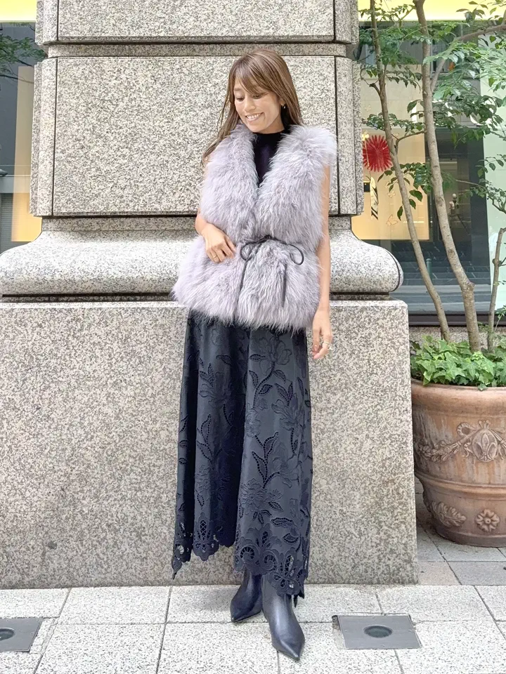 GRACE CONTINENTAL yukimi yonee コーディネート画像