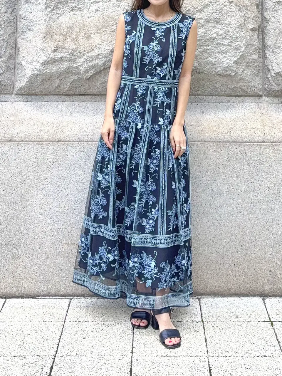 GRACE CONTINENTAL yukimi yonee コーディネート画像