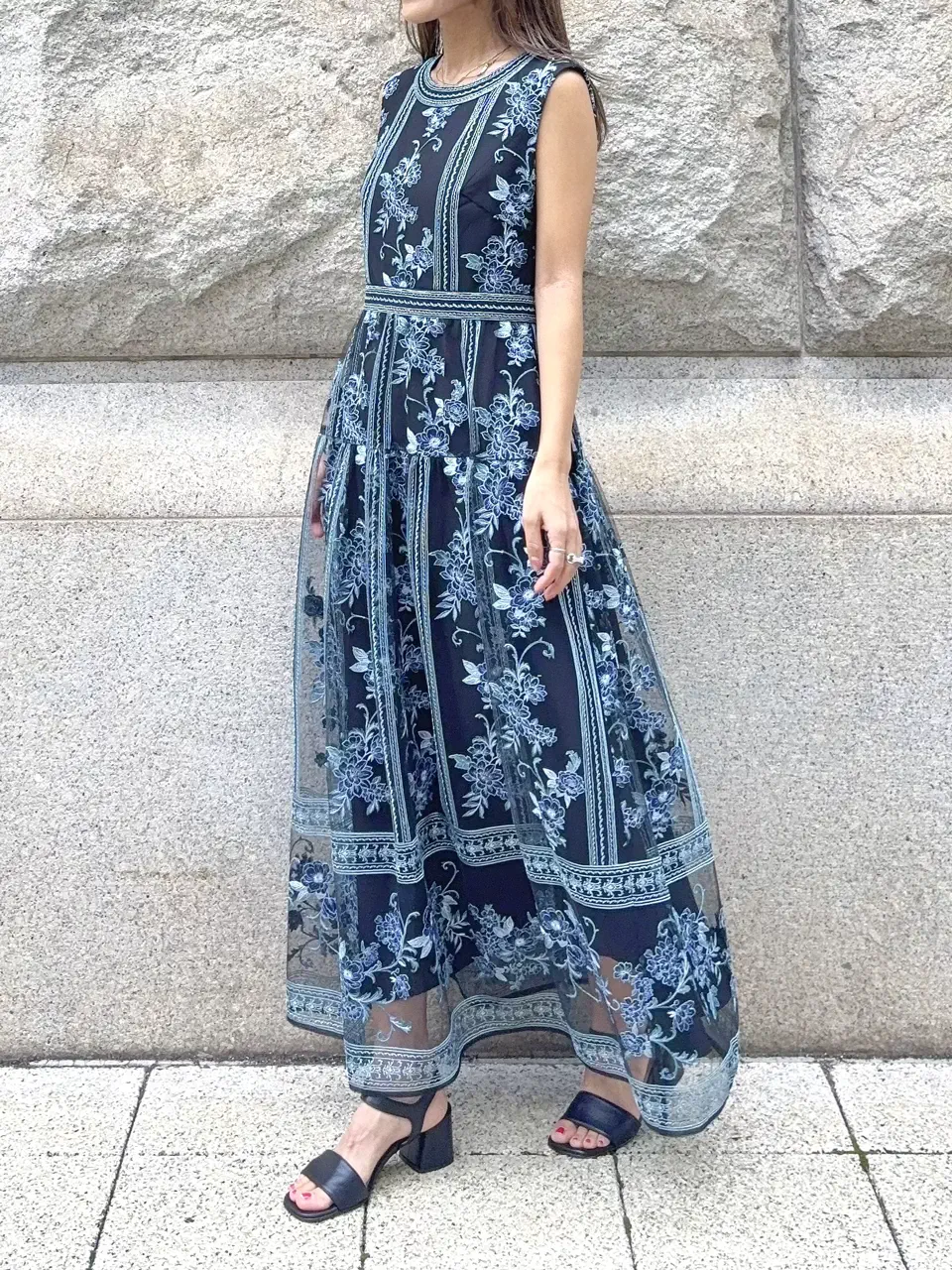GRACE CONTINENTAL yukimi yonee コーディネート画像