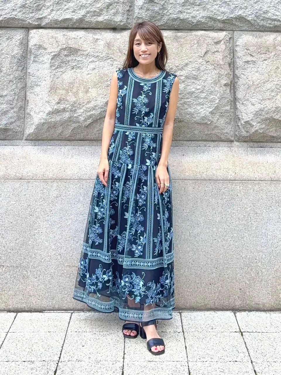 GRACE CONTINENTAL yukimi yonee コーディネート画像
