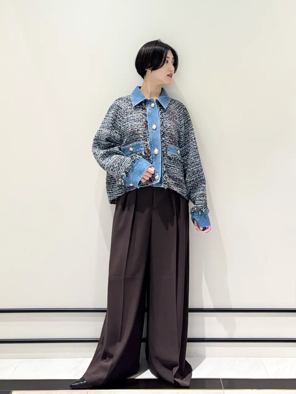 GRACE CONTINENTAL A.FUKUDA コーディネート画像