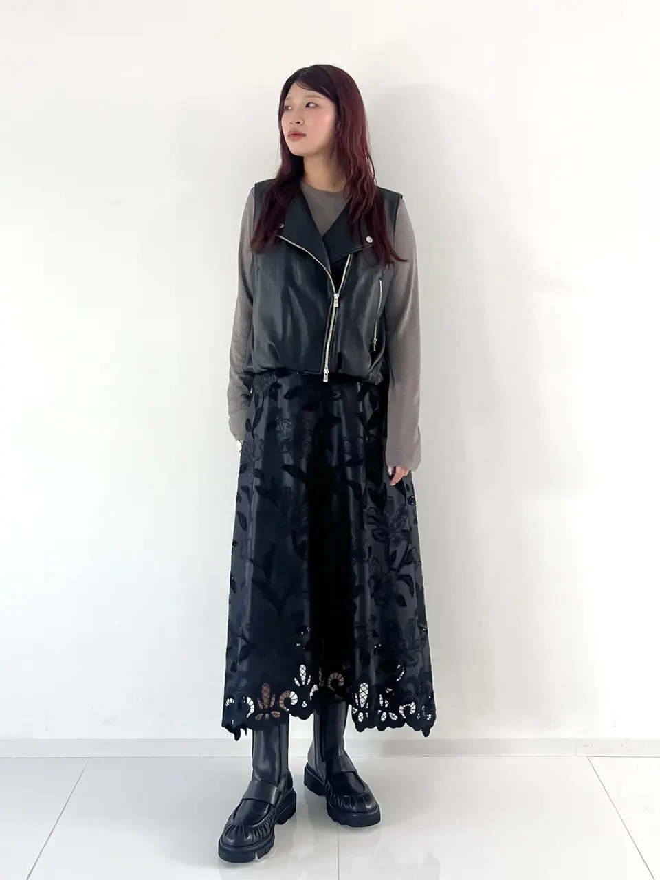 GRACE CONTINENTAL NORIA コーディネート画像