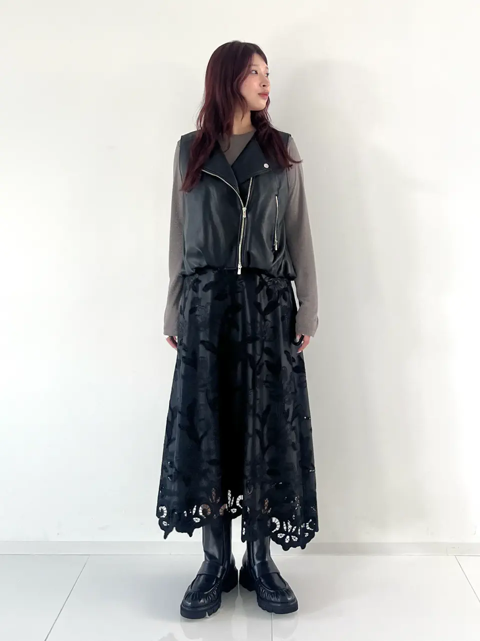 GRACE CONTINENTAL NORIA コーディネート画像
