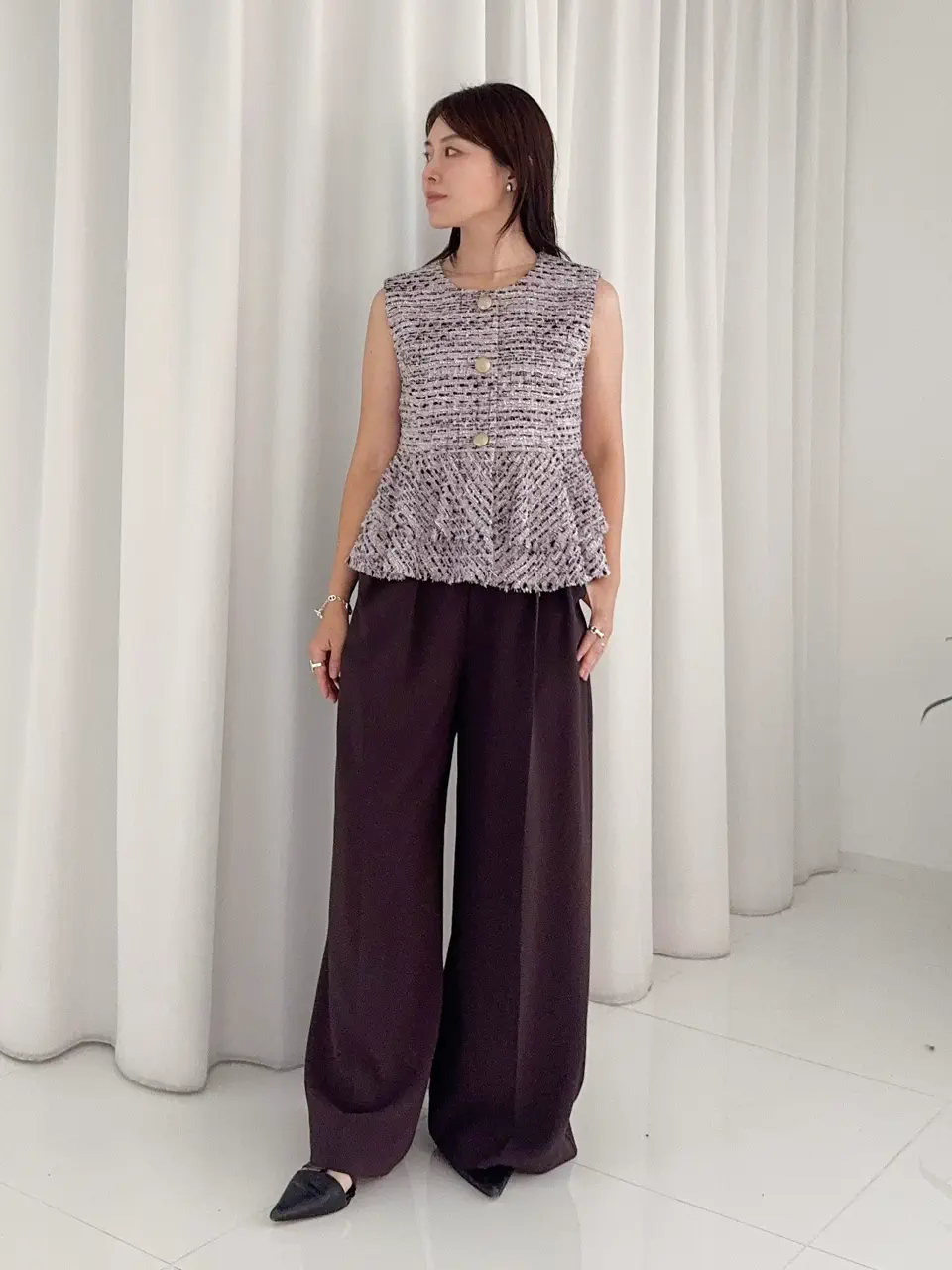  古川温子 コーディネート画像