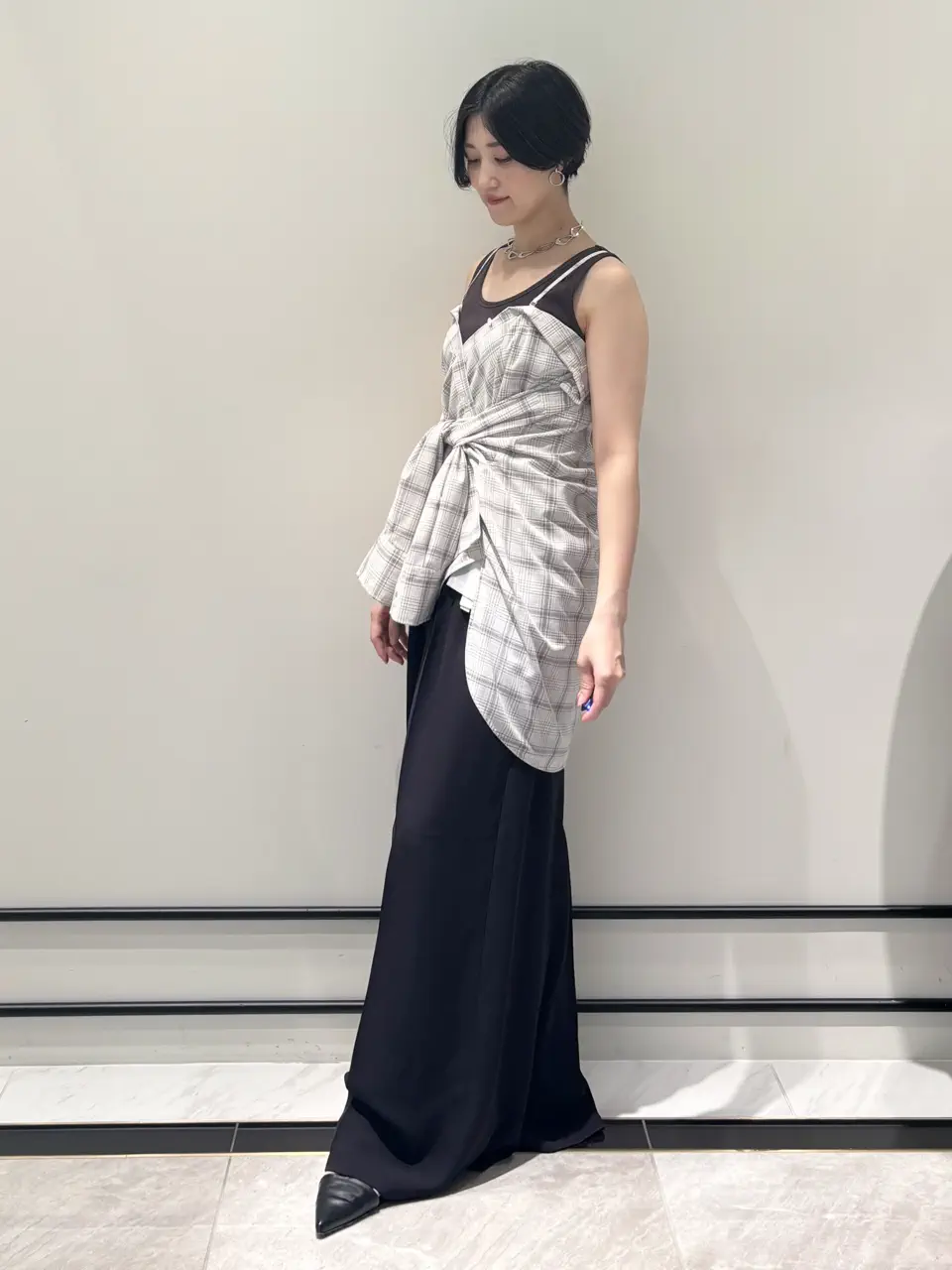 GRACE CONTINENTAL A.FUKUDA コーディネート画像