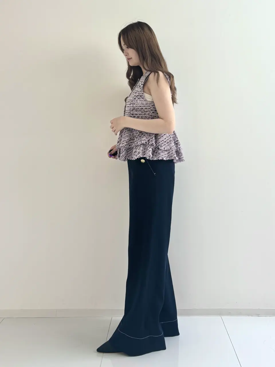 GRACE CONTINENTAL miyuki adachi コーディネート画像