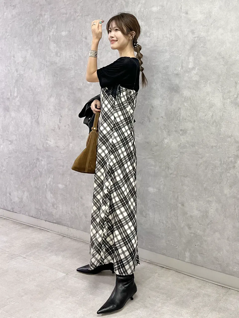 GRACE CONTINENTAL A.Kameyama コーディネート画像