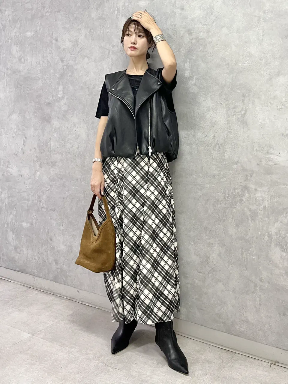 GRACE CONTINENTAL A.Kameyama コーディネート画像