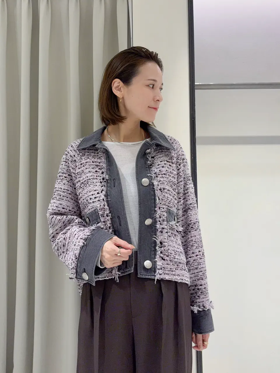 GRACE CONTINENTAL 亀田 未希 コーディネート画像