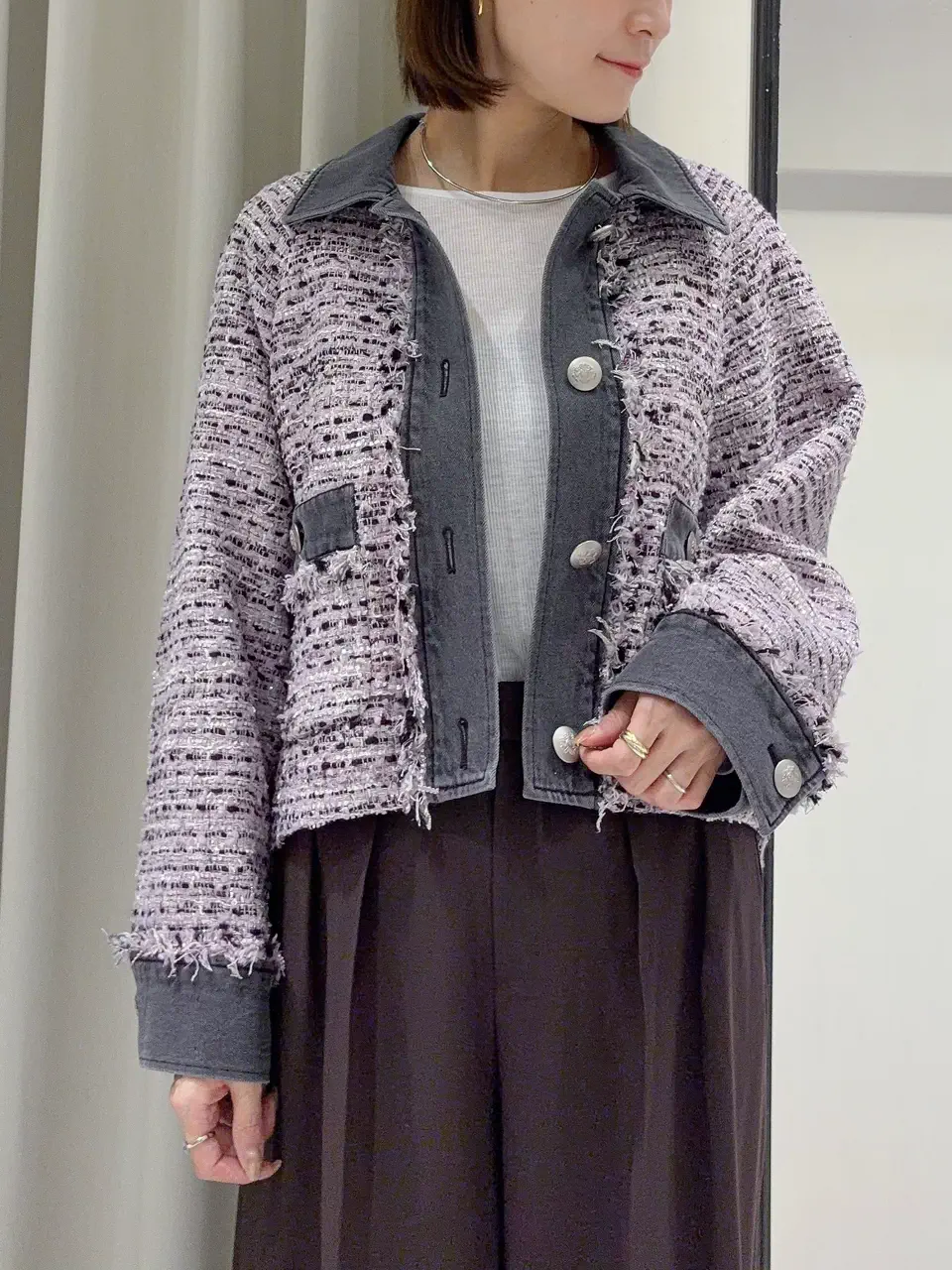 GRACE CONTINENTAL 亀田 未希 コーディネート画像