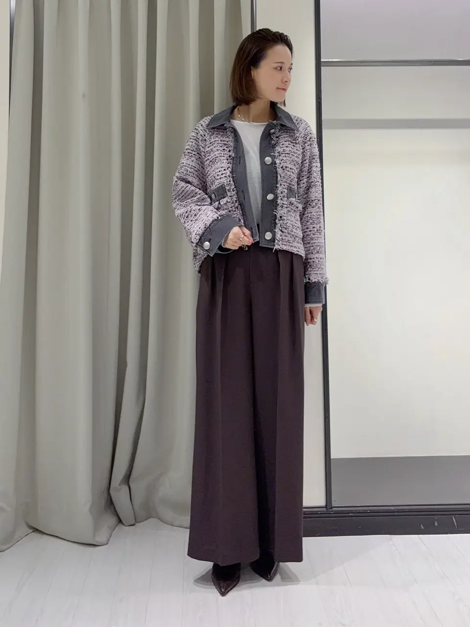 GRACE CONTINENTAL 亀田 未希 コーディネート画像